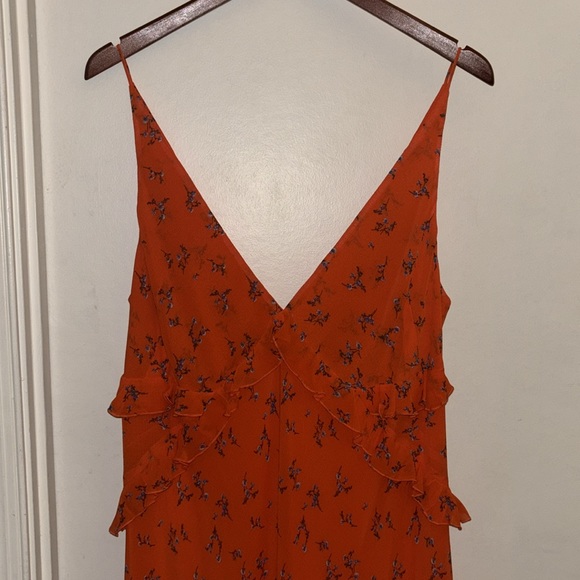 🥻{PRICE FIRM} Vtg. UO Heidi Ruffle Maxi Dress - Picture 4 of 6